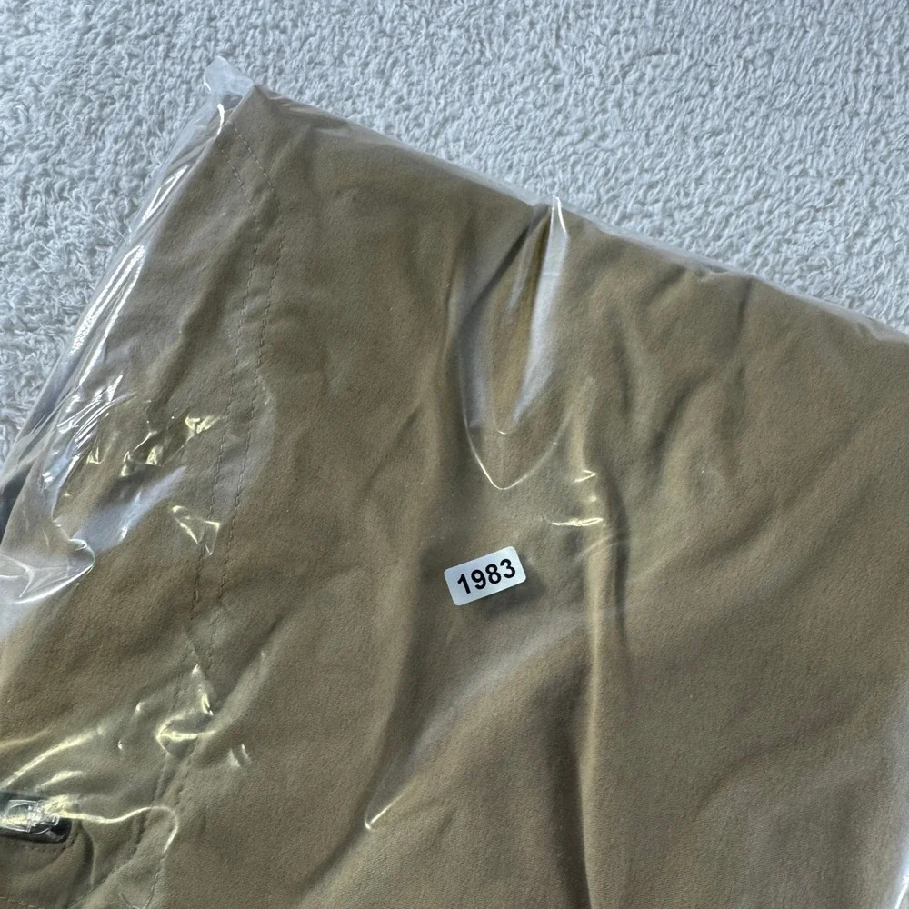 Eddie Bauer First Ascent Guide Pro Pants Mens 38x32 Khaki Straight Fleece Lined